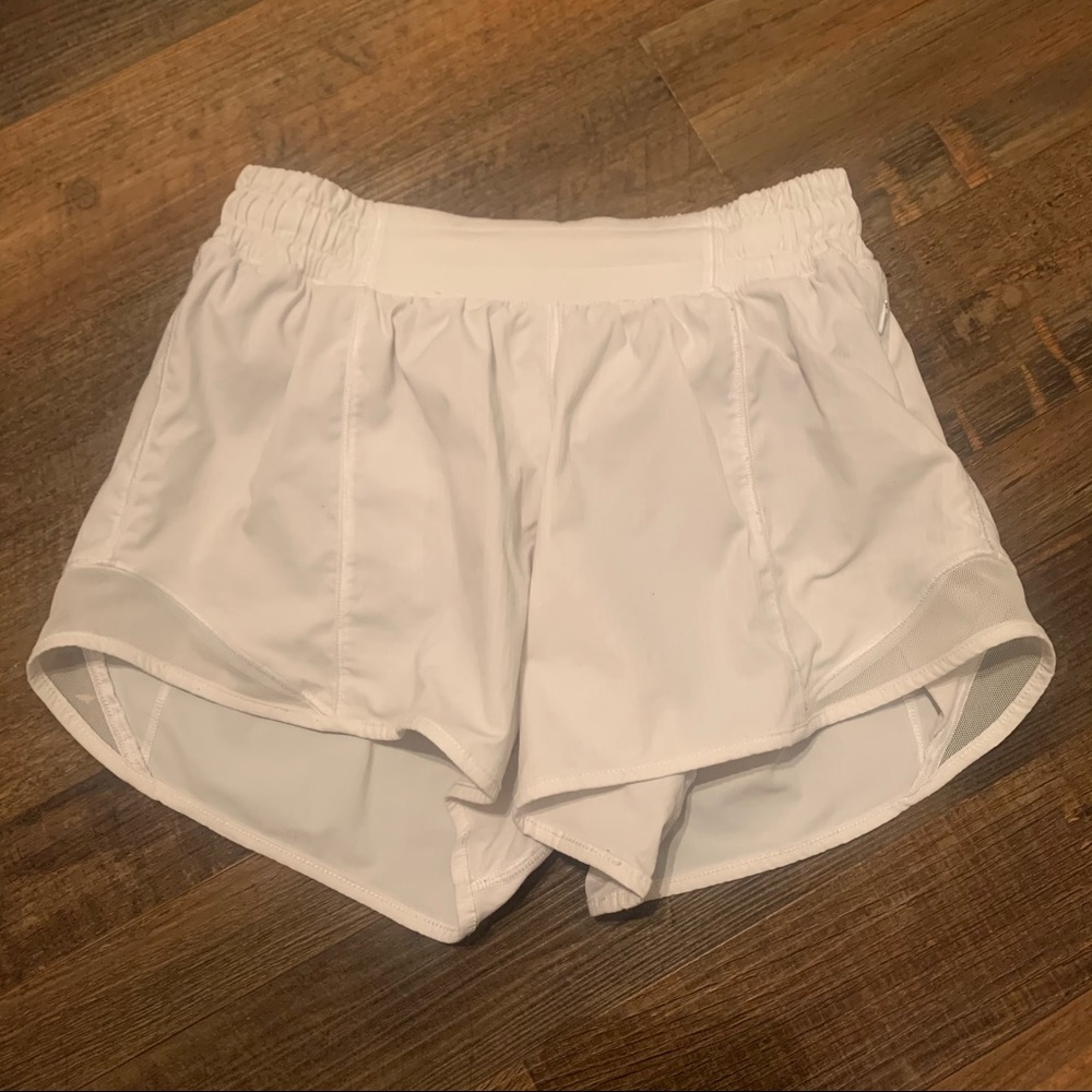 Lululemon white shorts